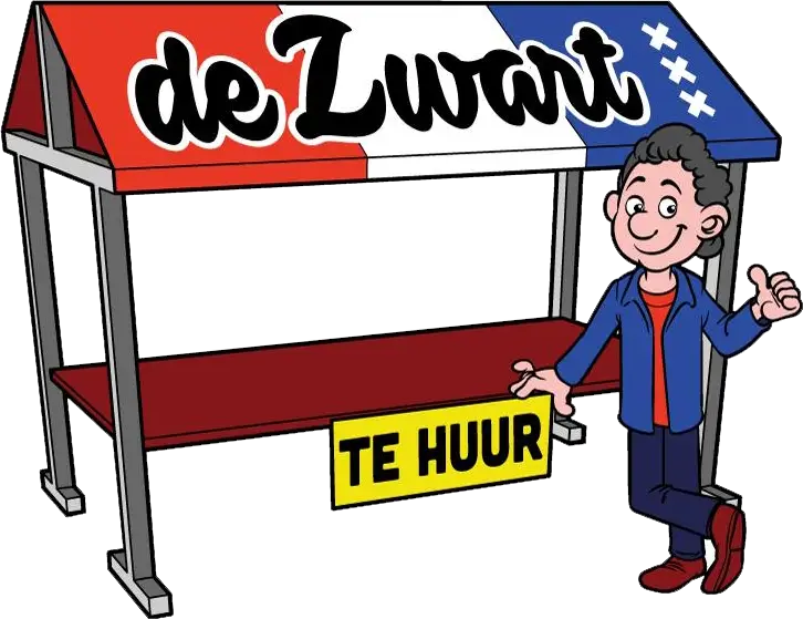 logo De Zwart Marktkramen Verhuur